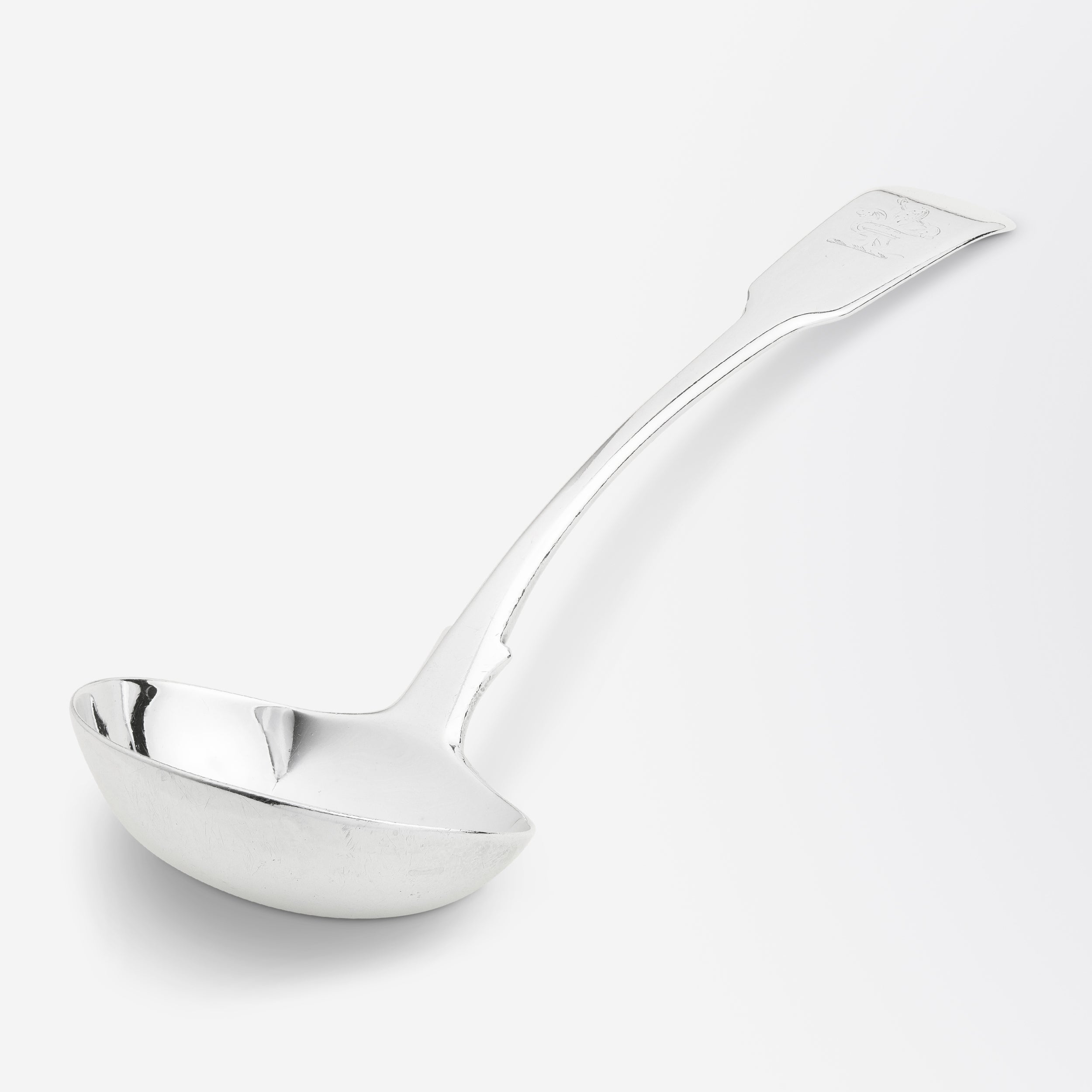 Silver Sauce Ladle by William Bateman