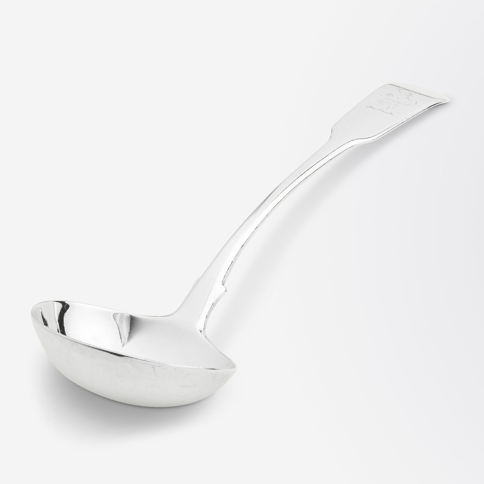Silver Sauce Ladle by William Bateman