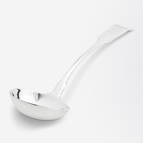 Silver Sauce Ladle by William Bateman