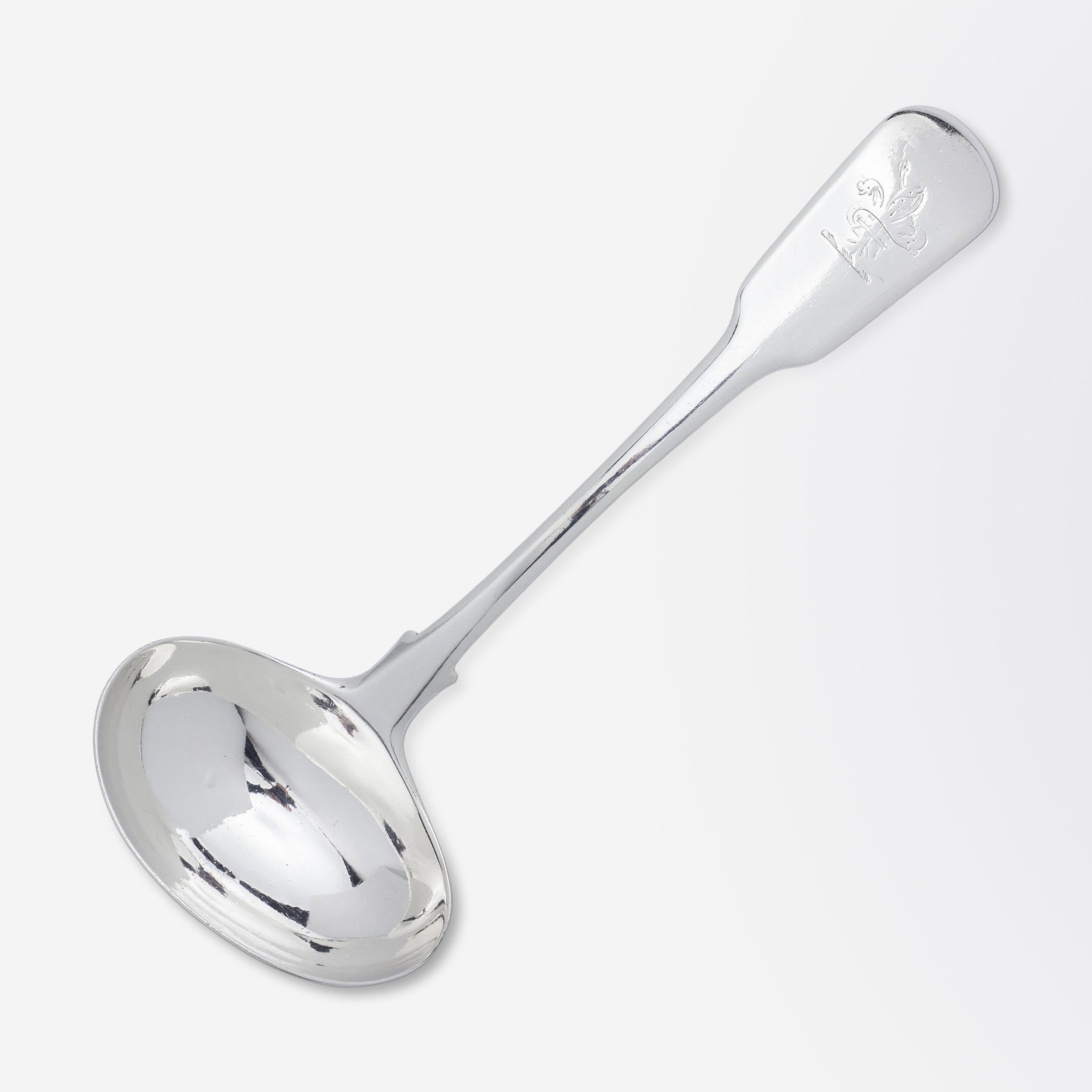 Silver Sauce Ladle by William Bateman