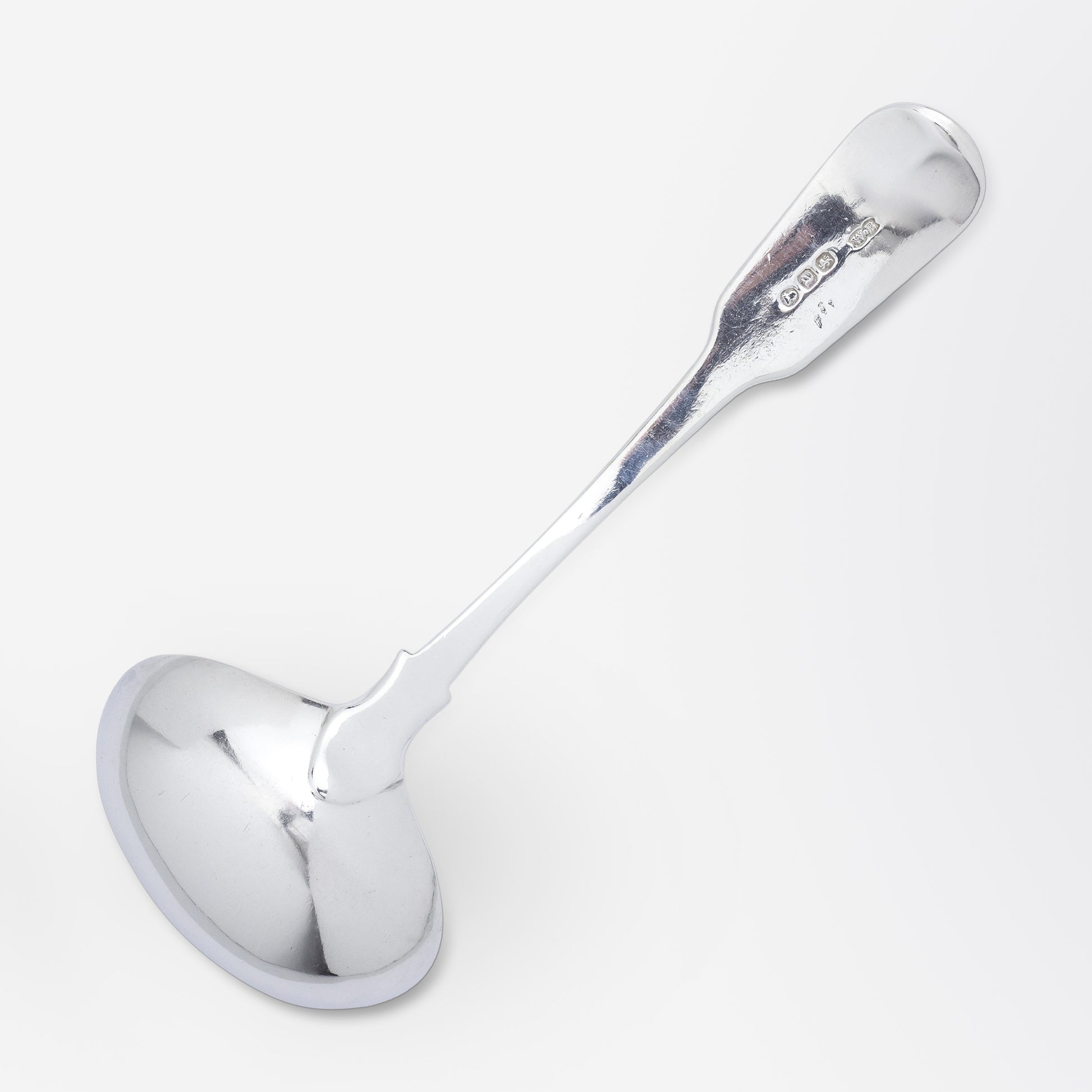 Silver Sauce Ladle by William Bateman