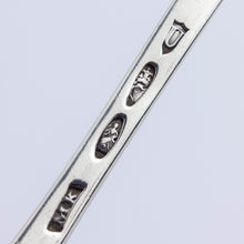 Load image into Gallery viewer, Fluted Irish Sterling Silver Serving Spoon by Michael Keating

