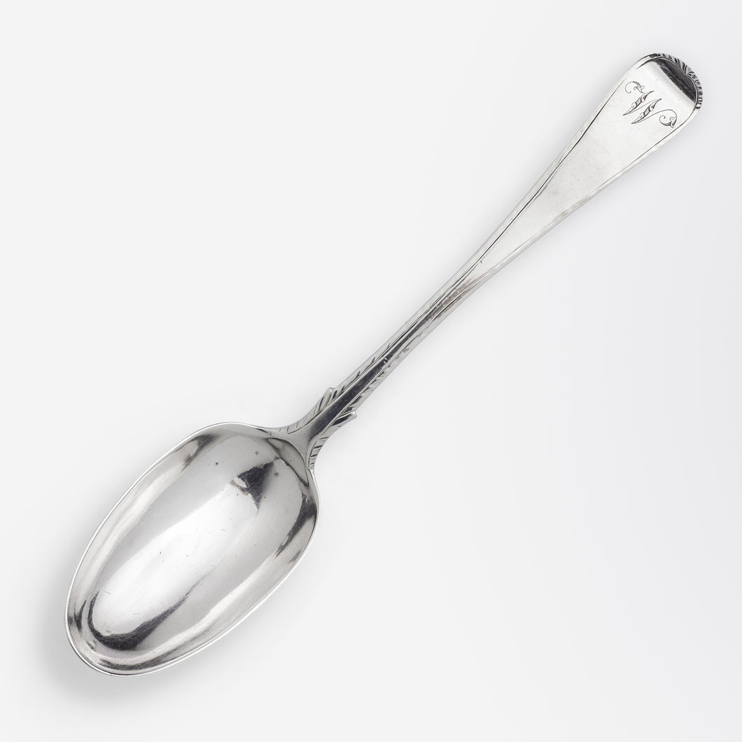 George III Scottish Sterling Silver Tablespoon