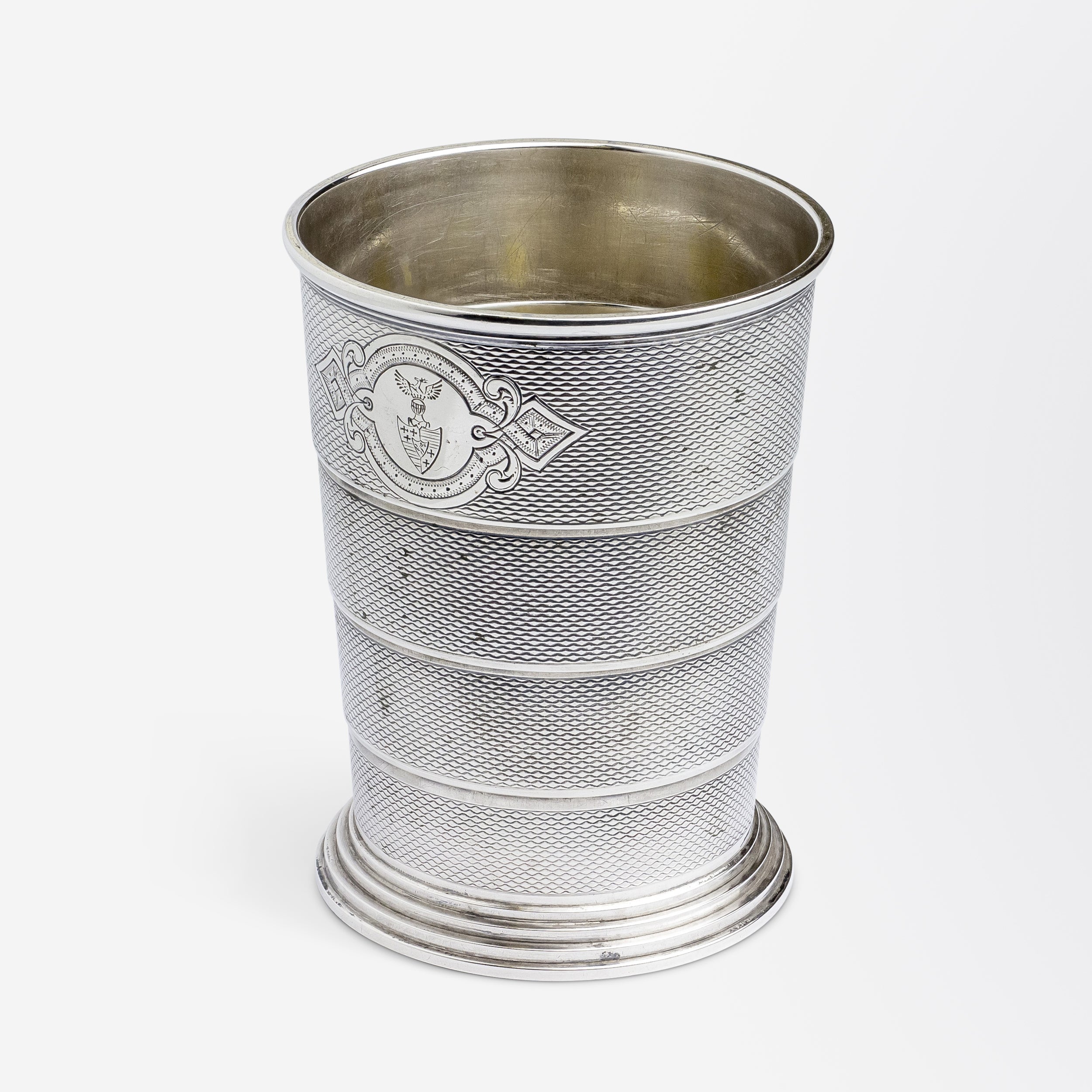 Continental Collapsible Travel Cup in Loth Silver - The Antique Guild
