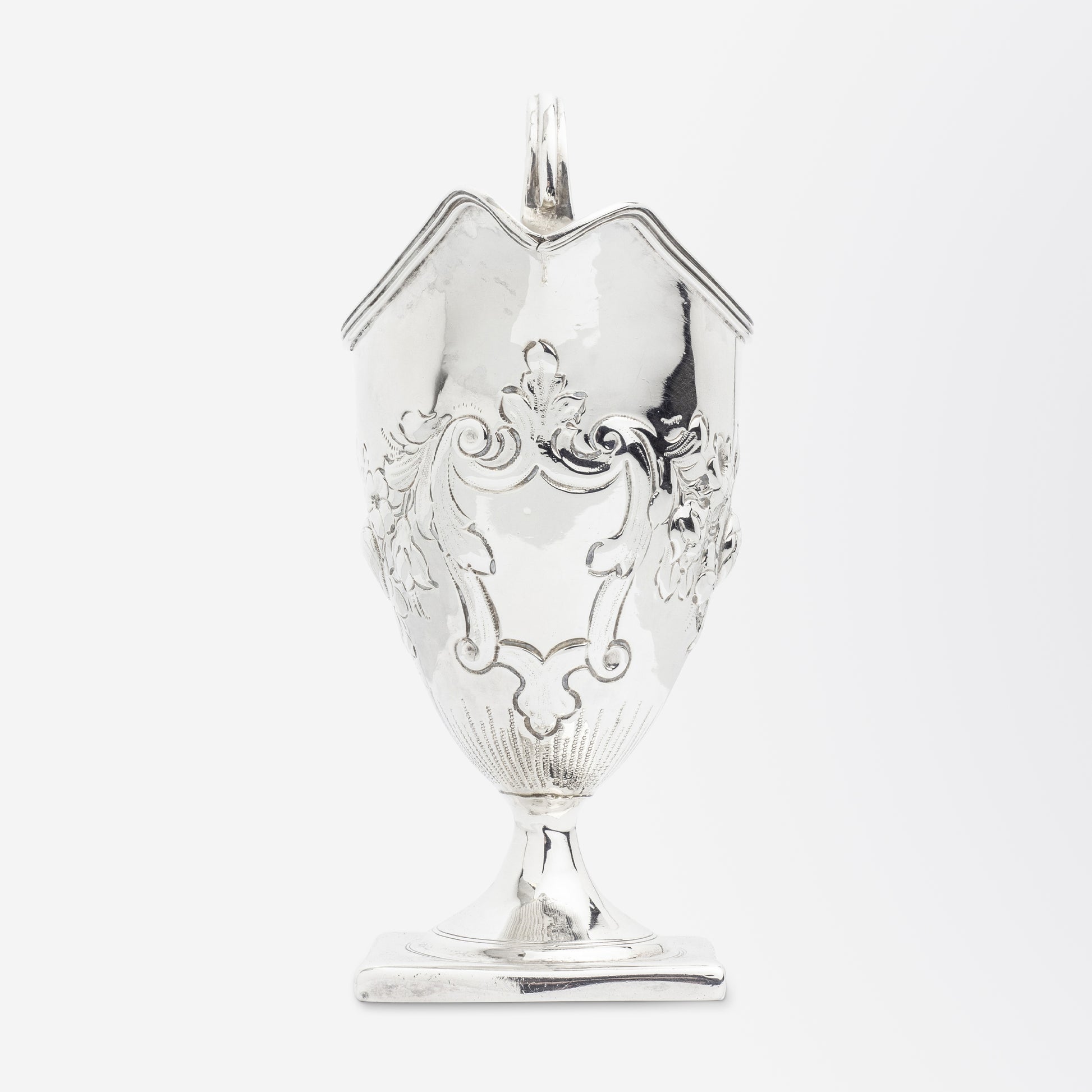 George III Sterling Creamer by Peter & Ann Bateman