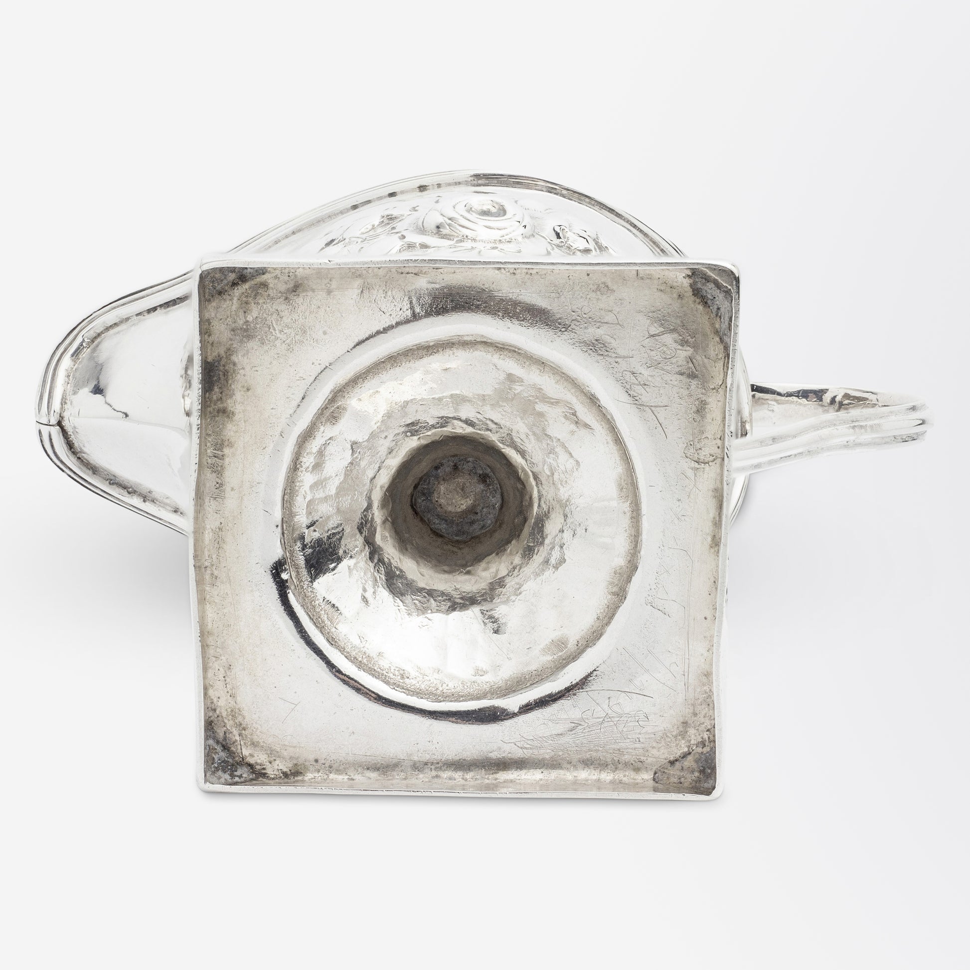 George III Sterling Creamer by Peter & Ann Bateman