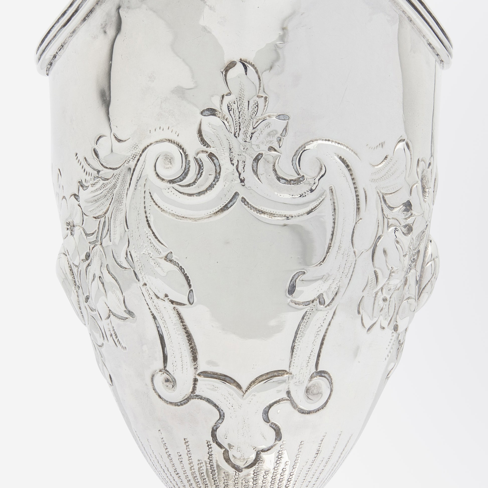 George III Sterling Creamer by Peter & Ann Bateman