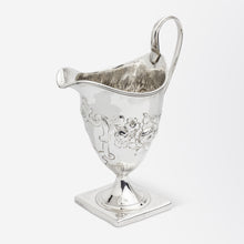 Load image into Gallery viewer, George III Sterling Creamer by Peter &amp; Ann Bateman
