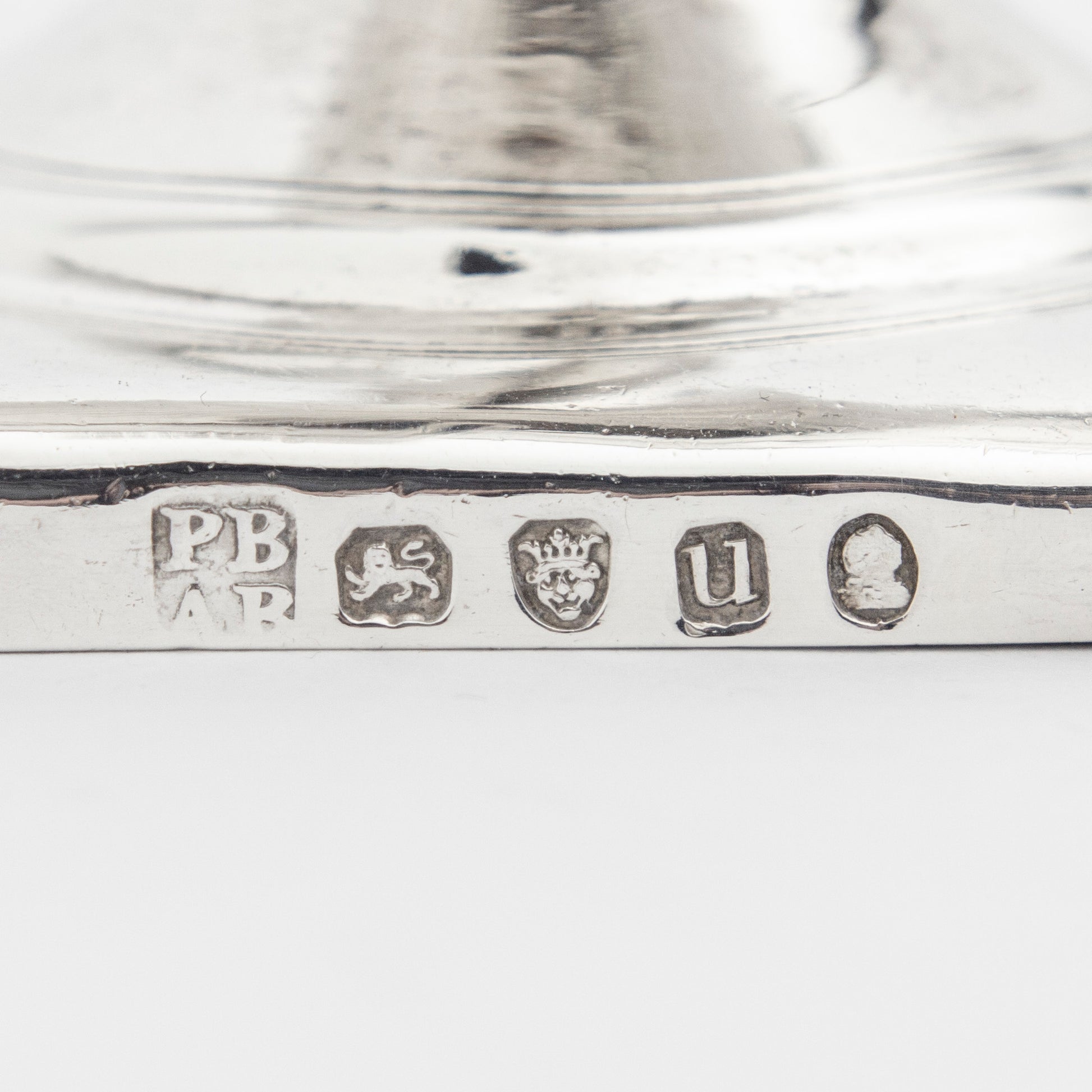 George III Sterling Creamer by Peter & Ann Bateman