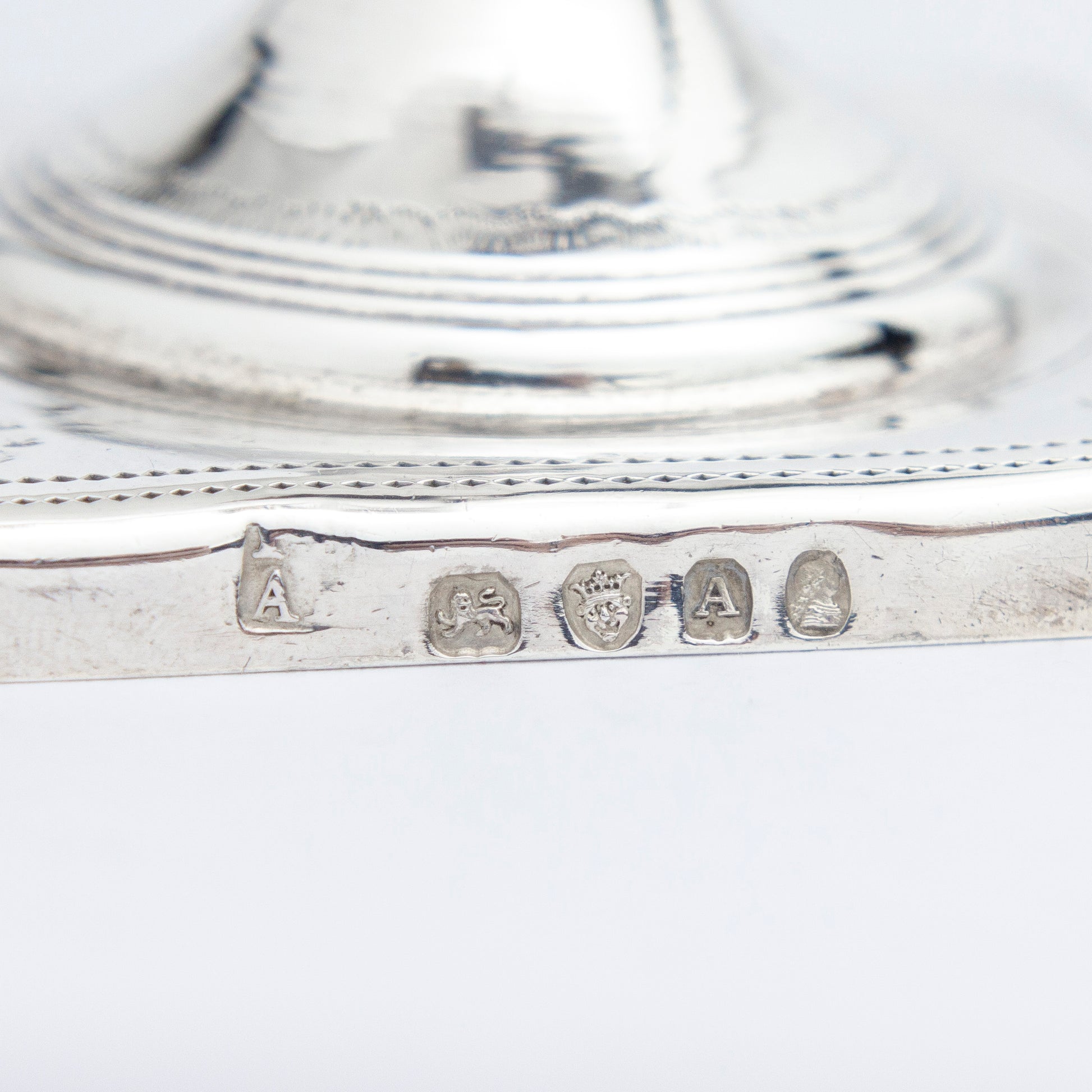 George III Sterling Silver Creamer by Peter & Ann Bateman