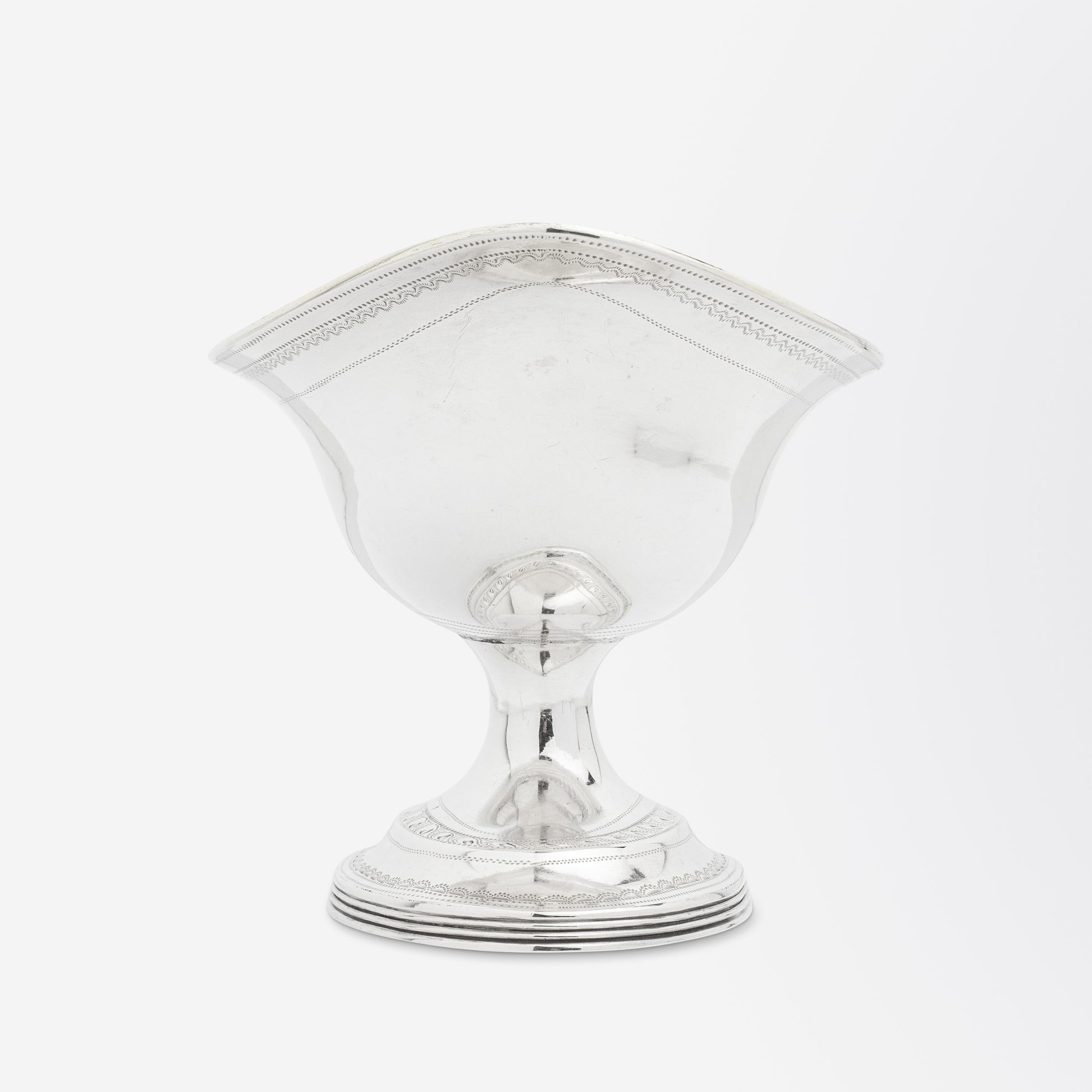 George III Sterling Salt Cellar by Peter & Ann Bateman