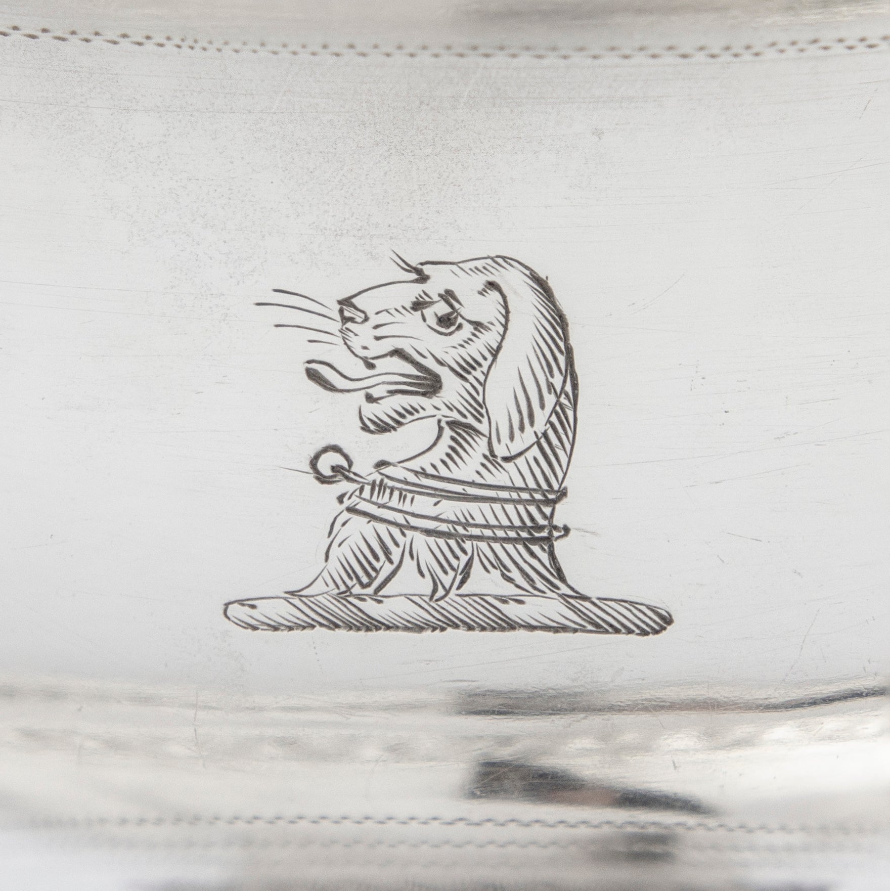 George III Sterling Salt Cellar by Peter & Ann Bateman