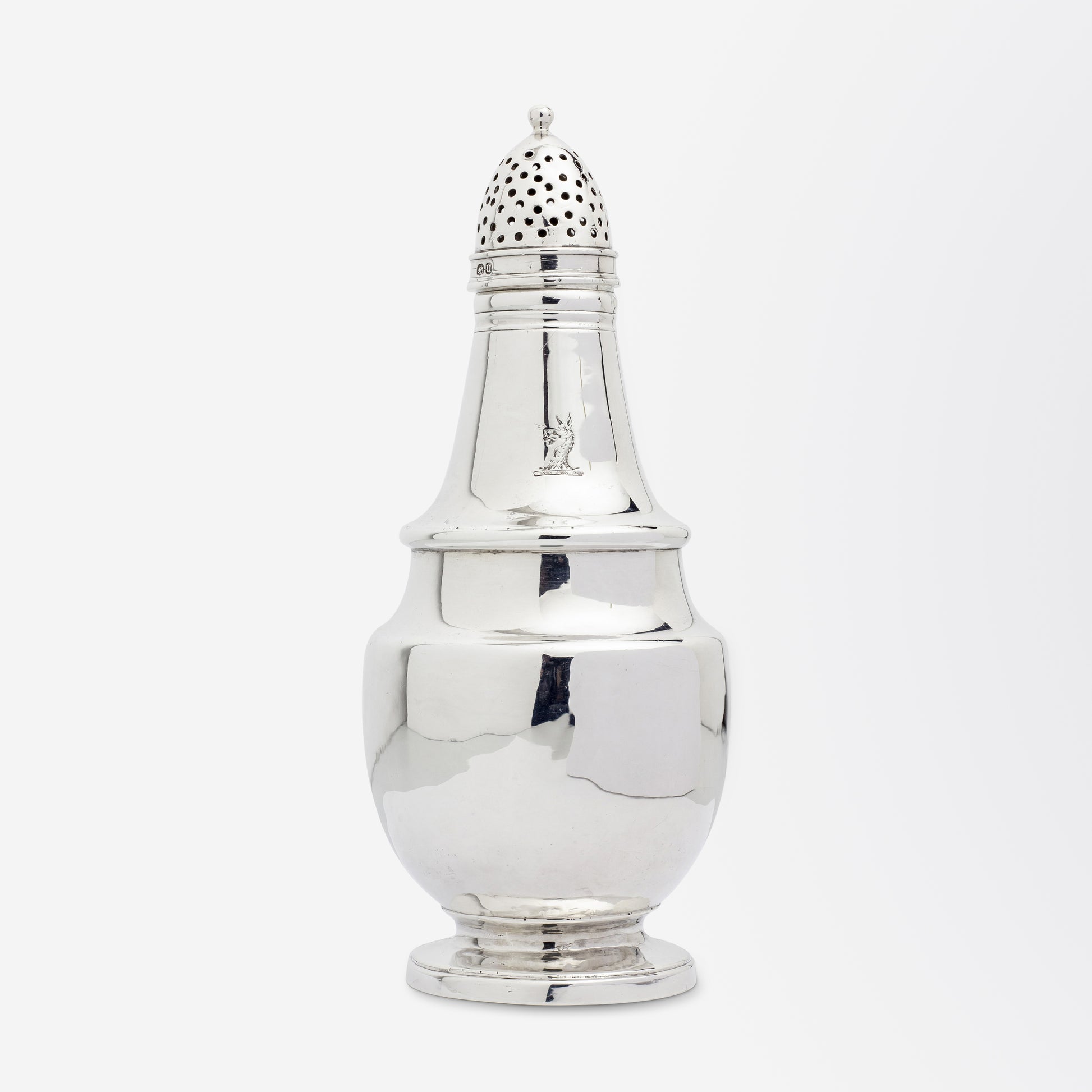 William IV Sterling Silver Pepperette by William Bateman II