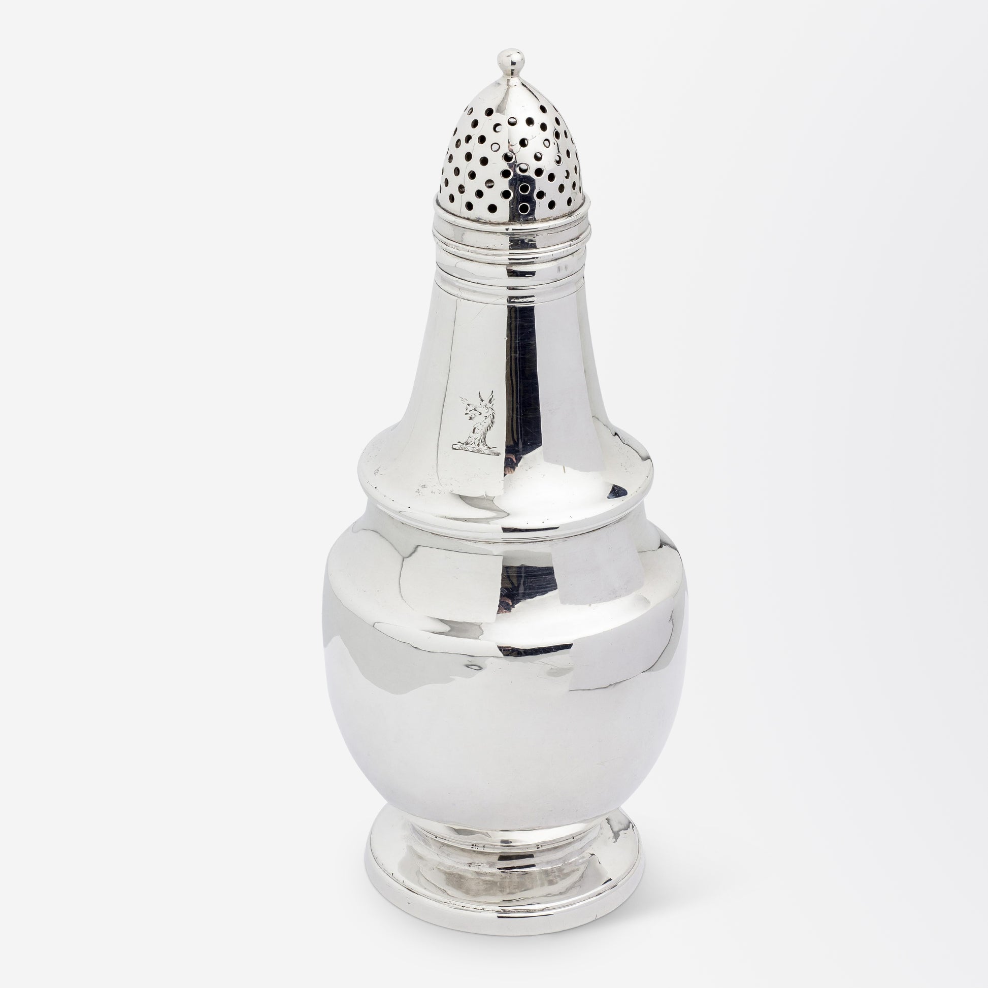 William IV Sterling Silver Pepperette by William Bateman II