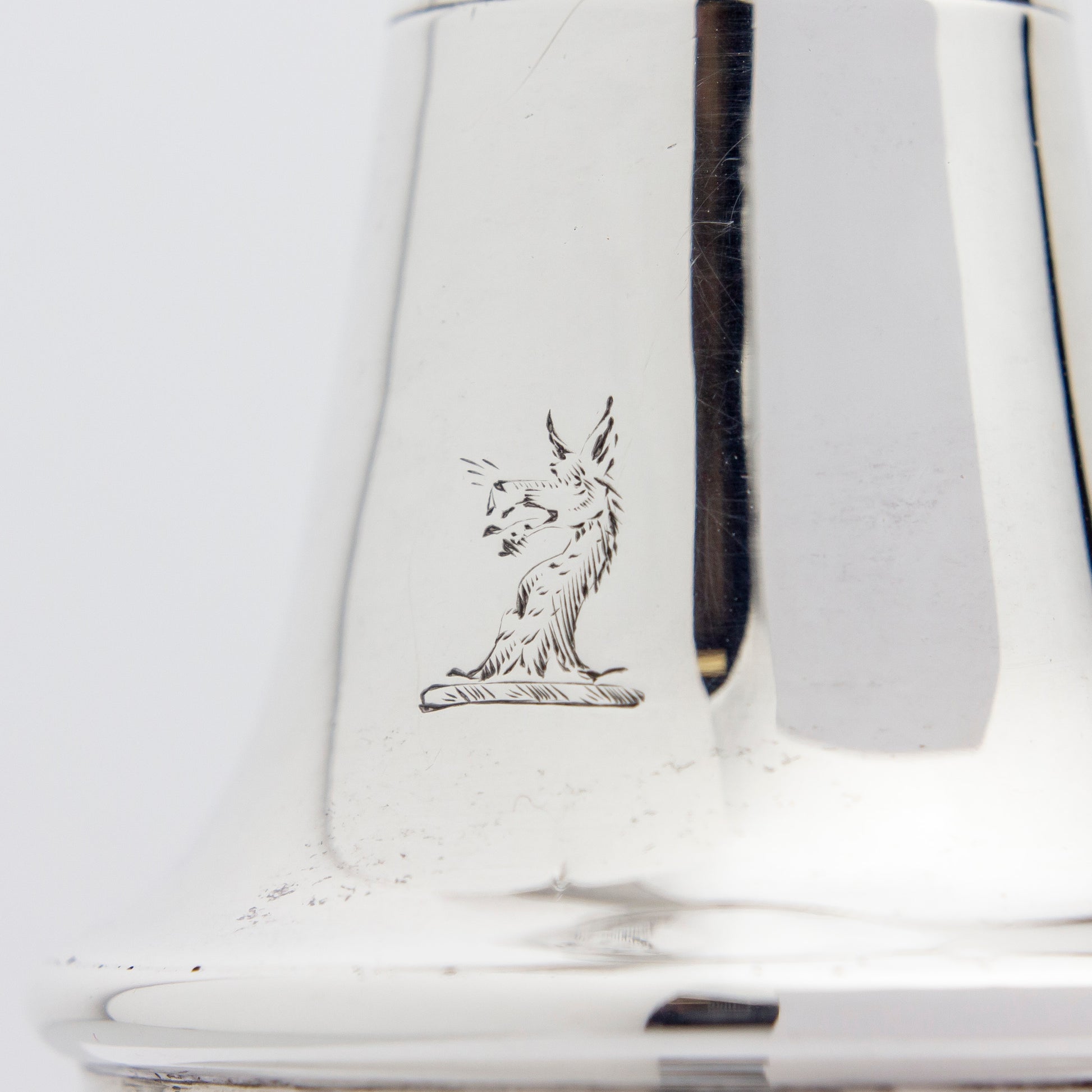 William IV Sterling Silver Pepperette by William Bateman II