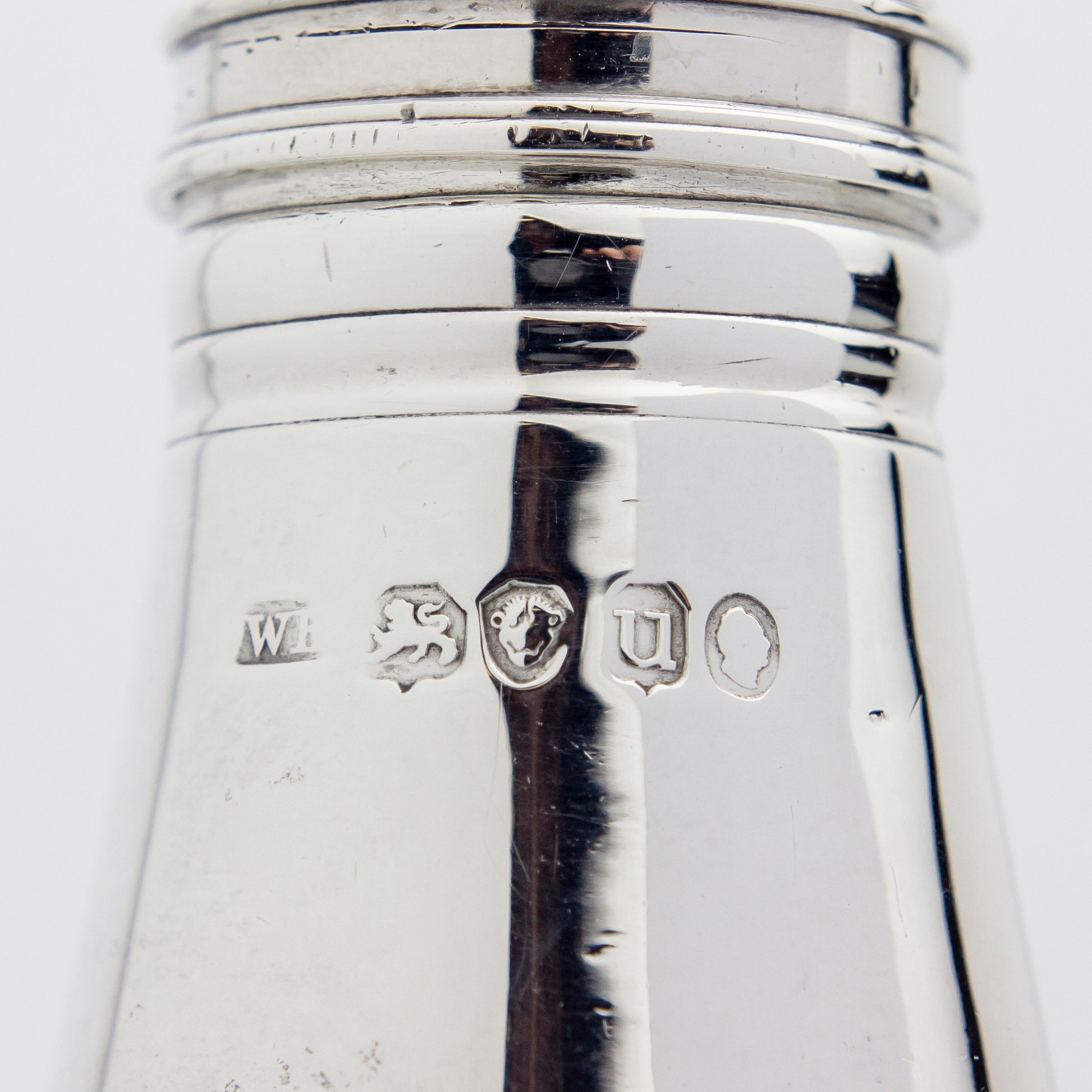 William IV Sterling Silver Pepperette by William Bateman II