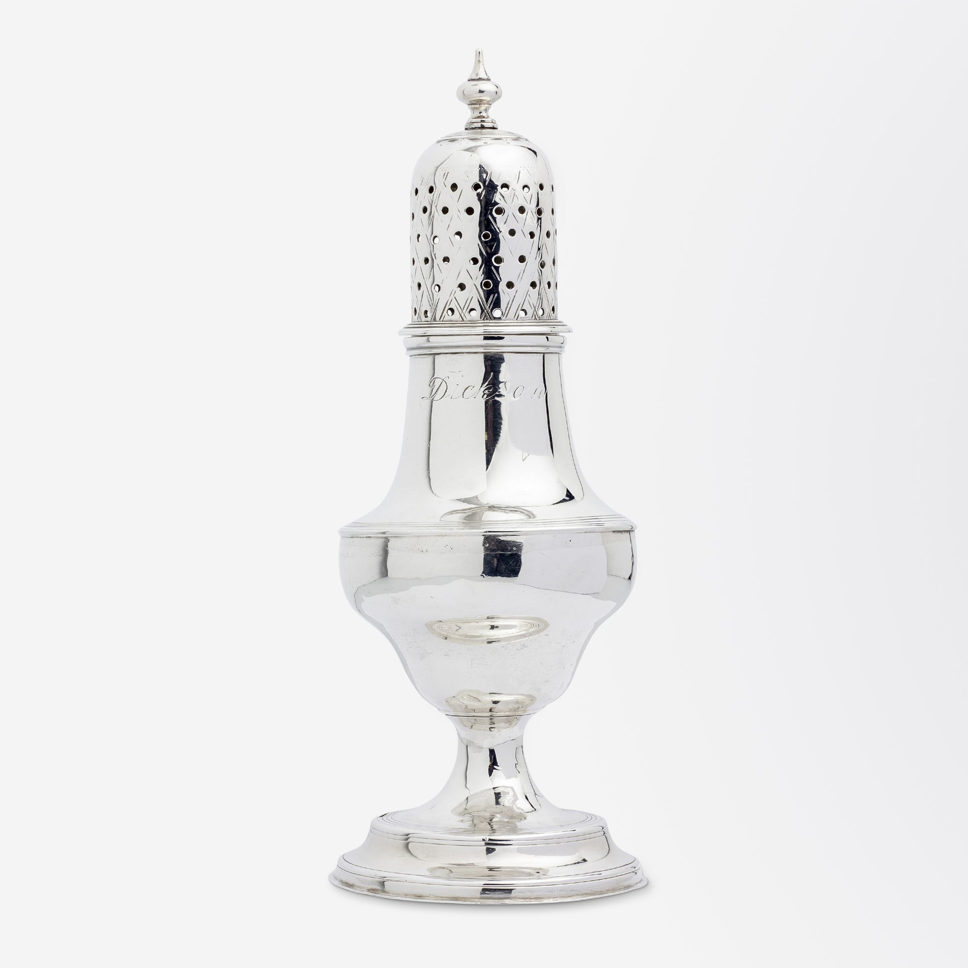 George III Sterling Silver Sugar Shaker by Peter & William Bateman