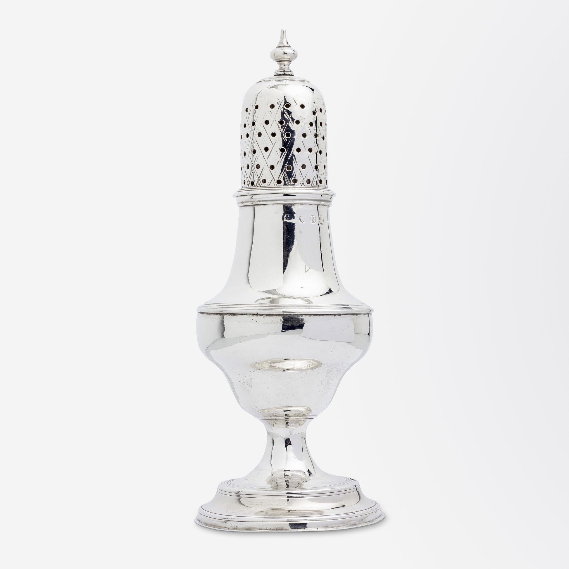 George III Sterling Silver Sugar Shaker by Peter & William Bateman