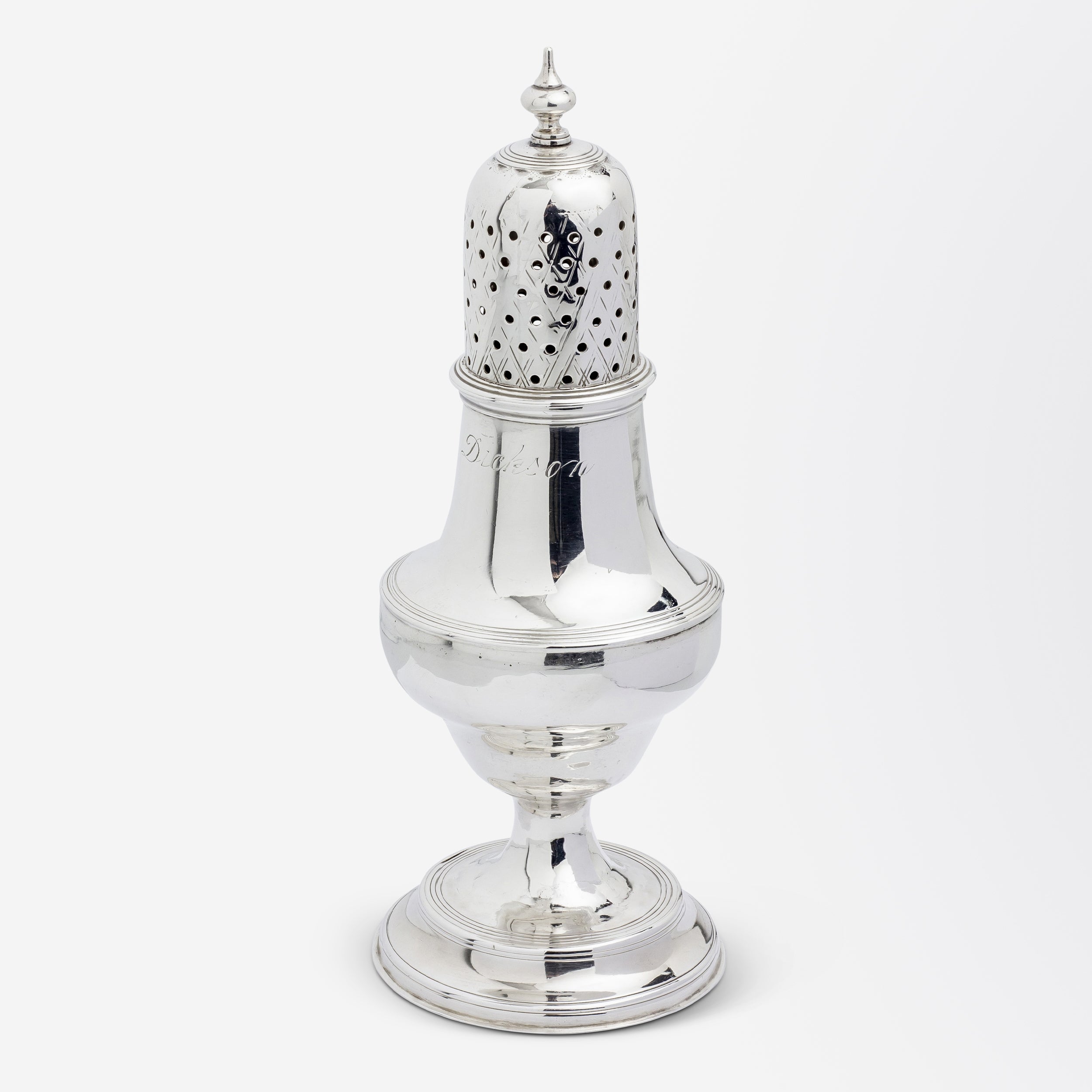 George III Sterling Silver Sugar Shaker by Peter & William Bateman