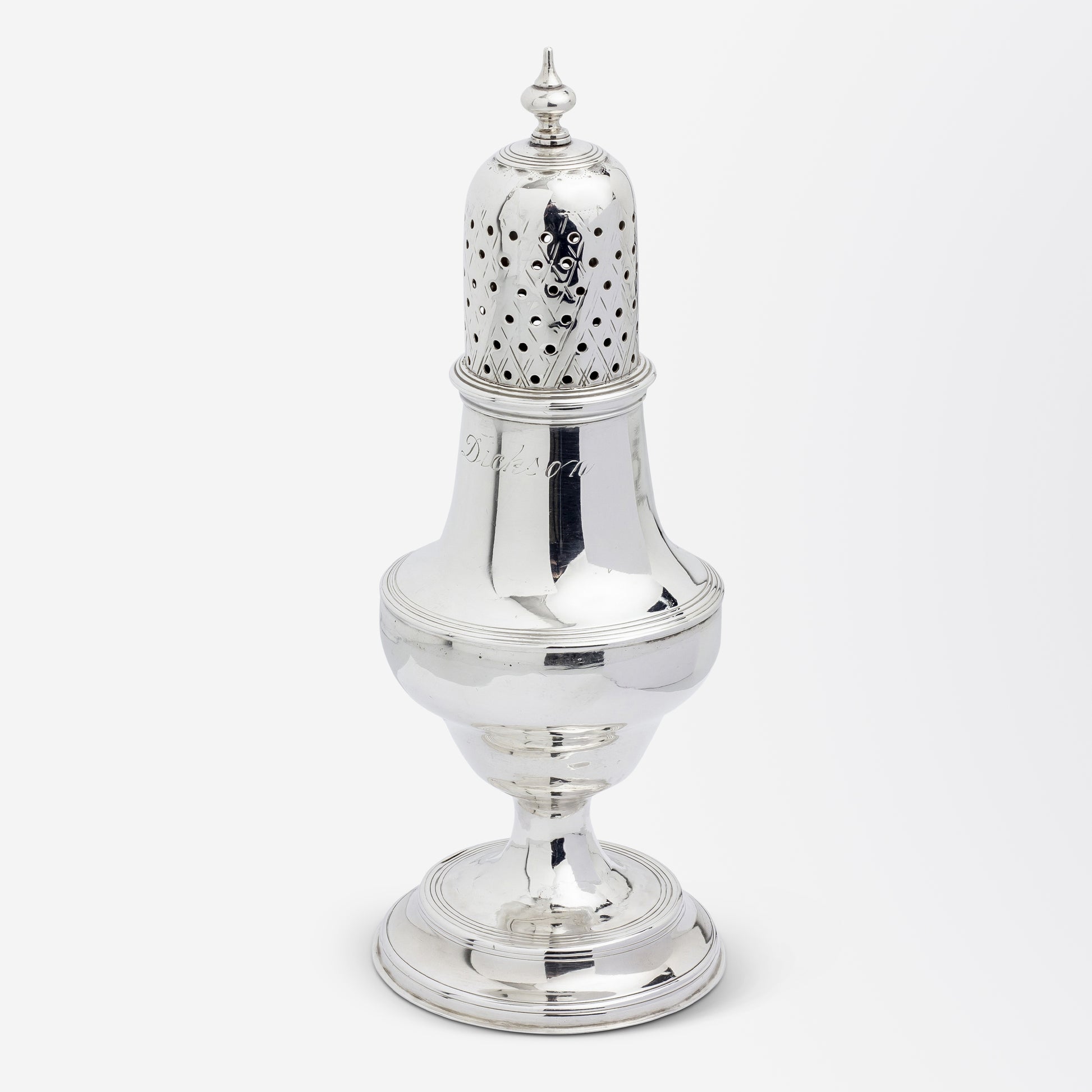 George III Sterling Silver Sugar Shaker by Peter & William Bateman