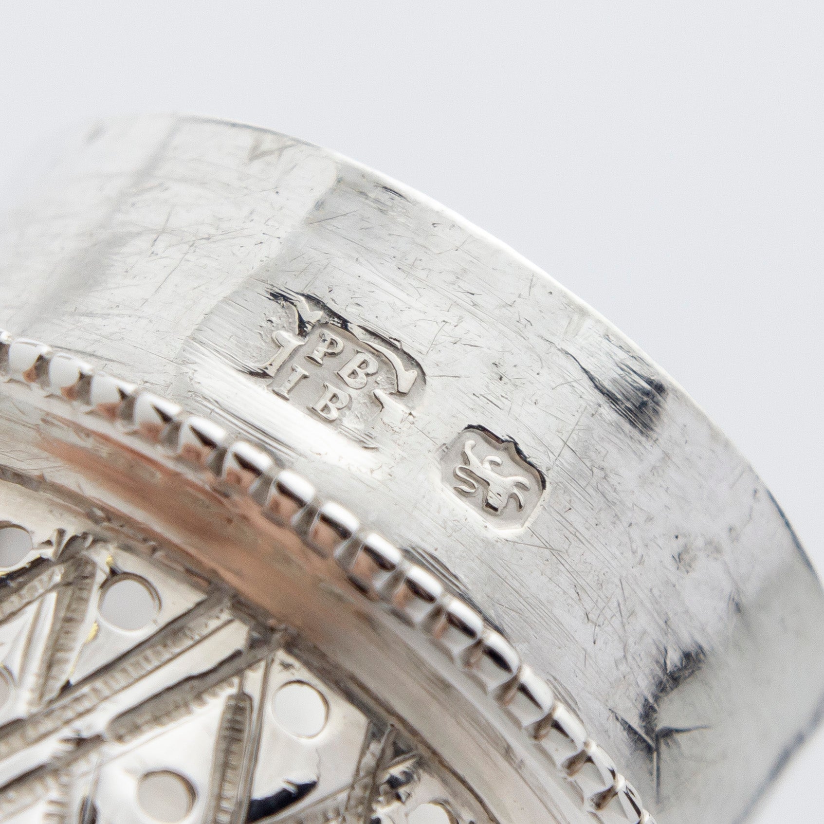 George III Sterling Silver Sugar Shaker by Peter & Jonathan Bateman