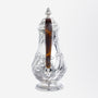 George II Period Sterling Silver Coffee Pot with Floral Repousse