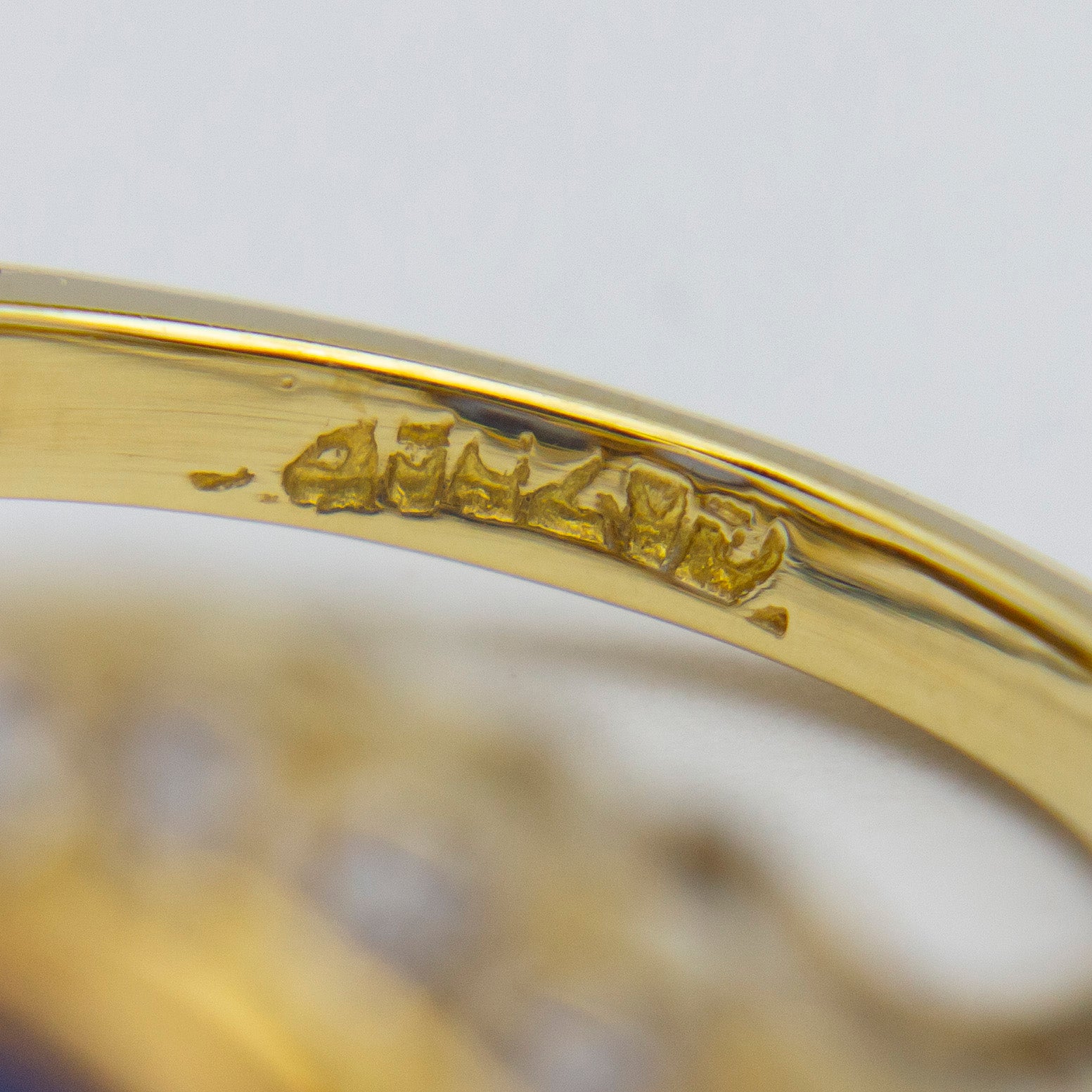 Ceylon Sapphire & Diamond Dress Ring - The Antique Guild