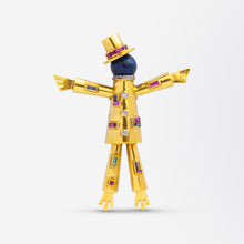 Load image into Gallery viewer, J Lacloche, Retro Period, Scarecrow Brooch Pin
