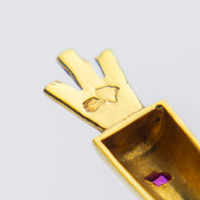 Load image into Gallery viewer, J Lacloche, Retro Period, Scarecrow Brooch Pin
