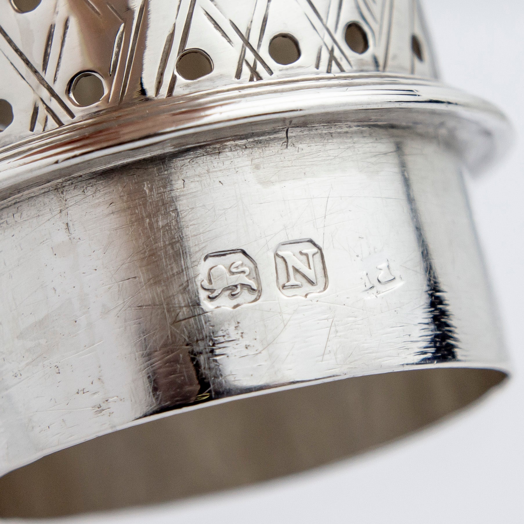 George III Sterling Silver Sugar Shaker by Peter & William Bateman