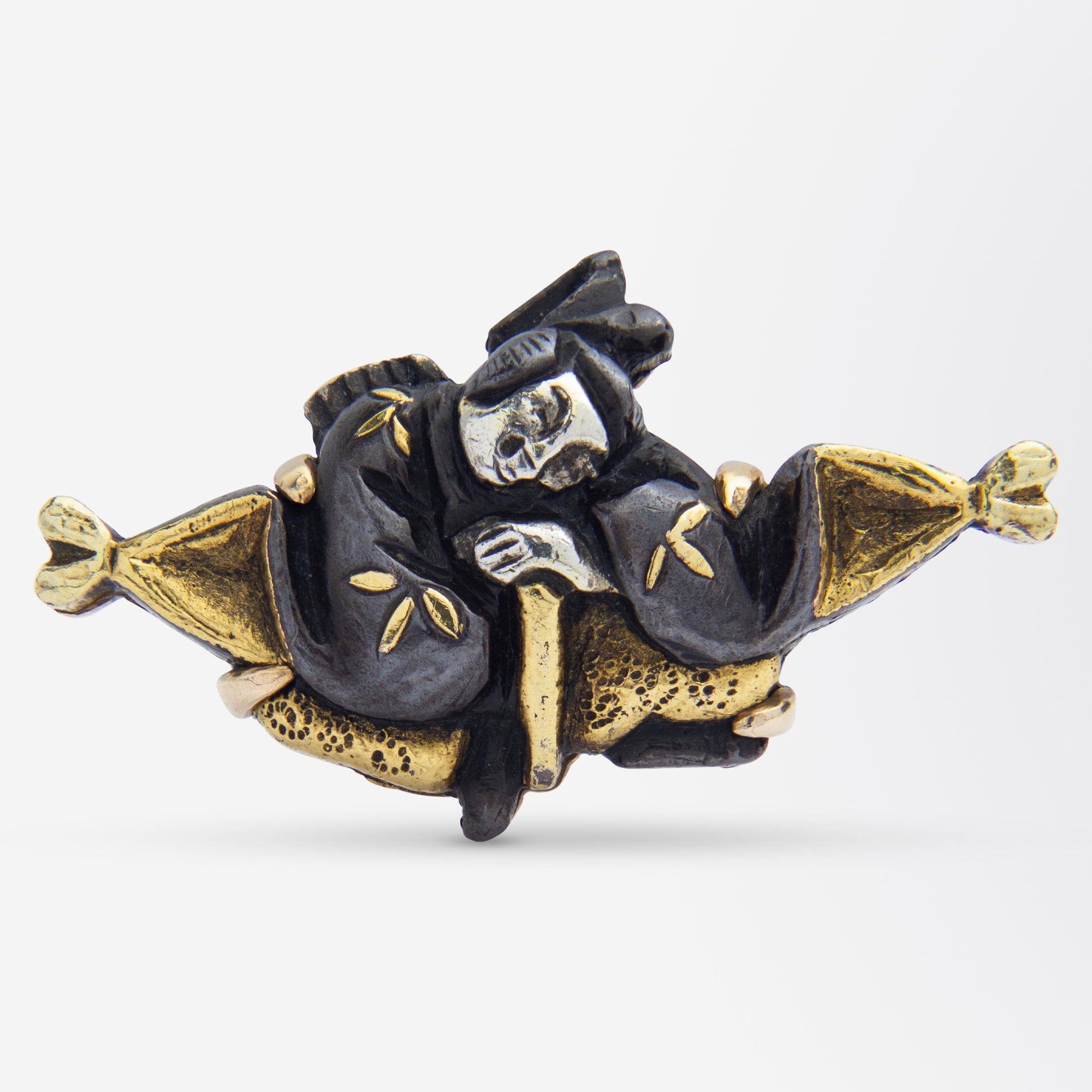 Pair of Japanese Shakudo Cufflinks