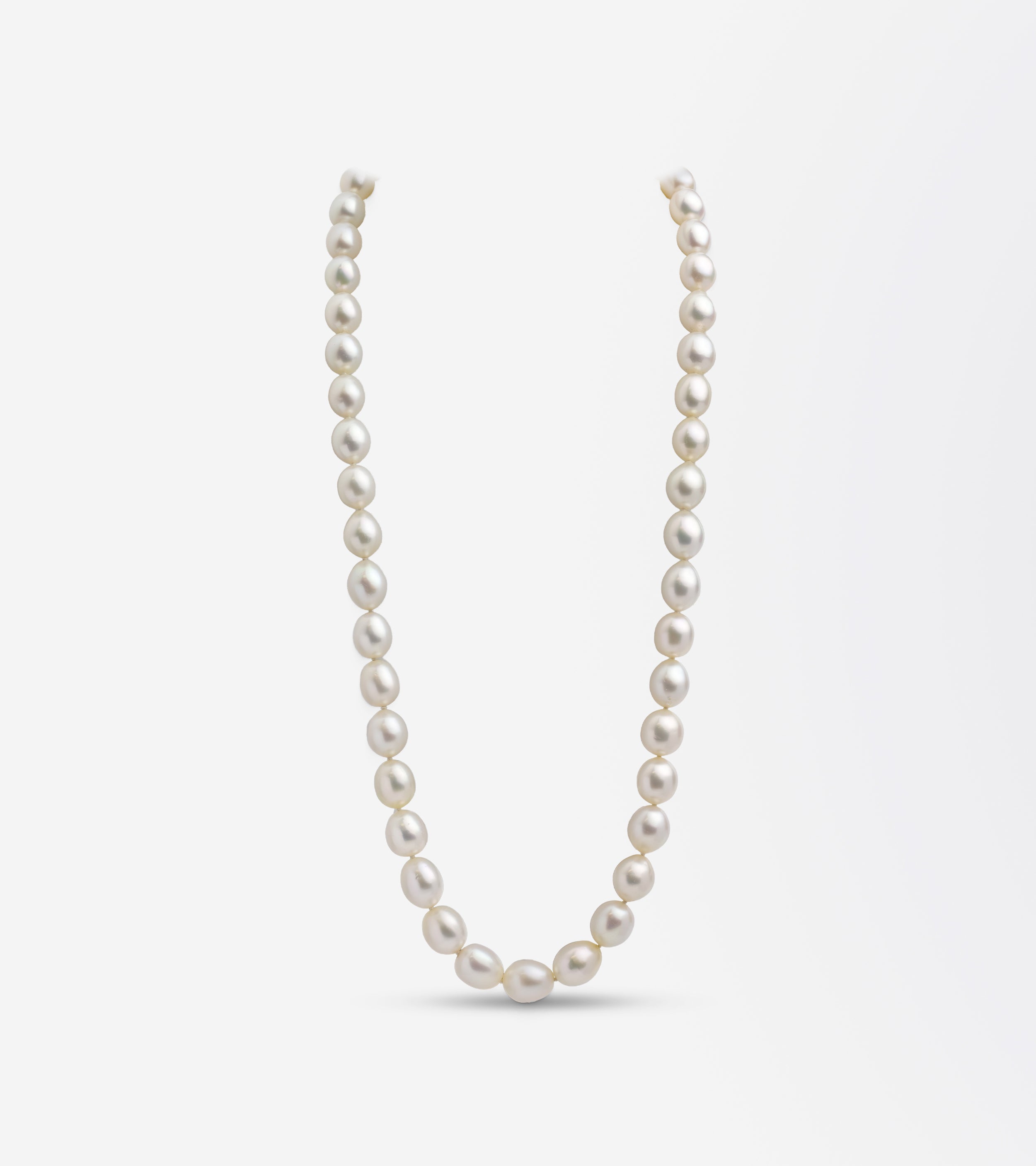 Strand of 48 Oval South Sea Pearls