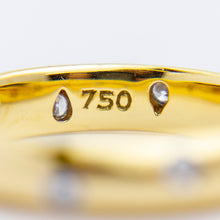 Load image into Gallery viewer, Tiffany &amp; Co 18kt Gold &amp; Diamond Etoile Ring
