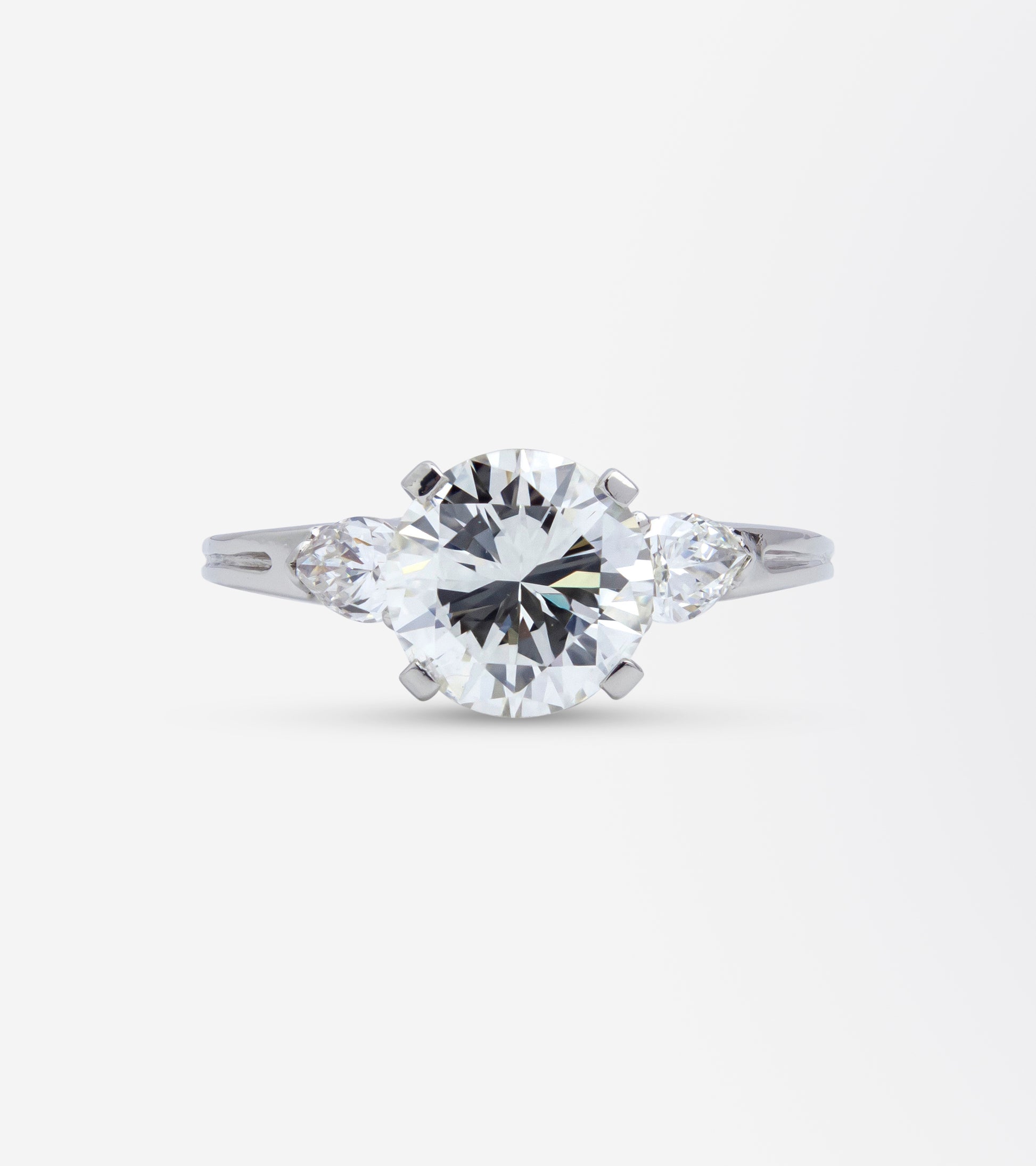 Tiffany & Co Platinum & Diamond Ring Circa 1960