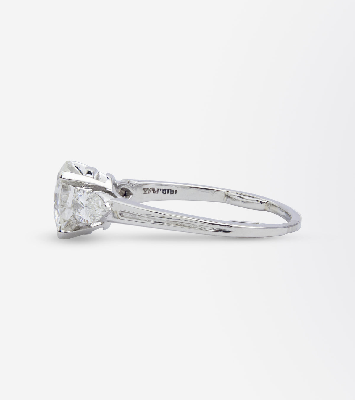 Tiffany & Co Platinum & Diamond Ring Circa 1960