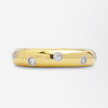 Load image into Gallery viewer, Tiffany &amp; Co 18kt Gold &amp; Diamond Etoile Ring
