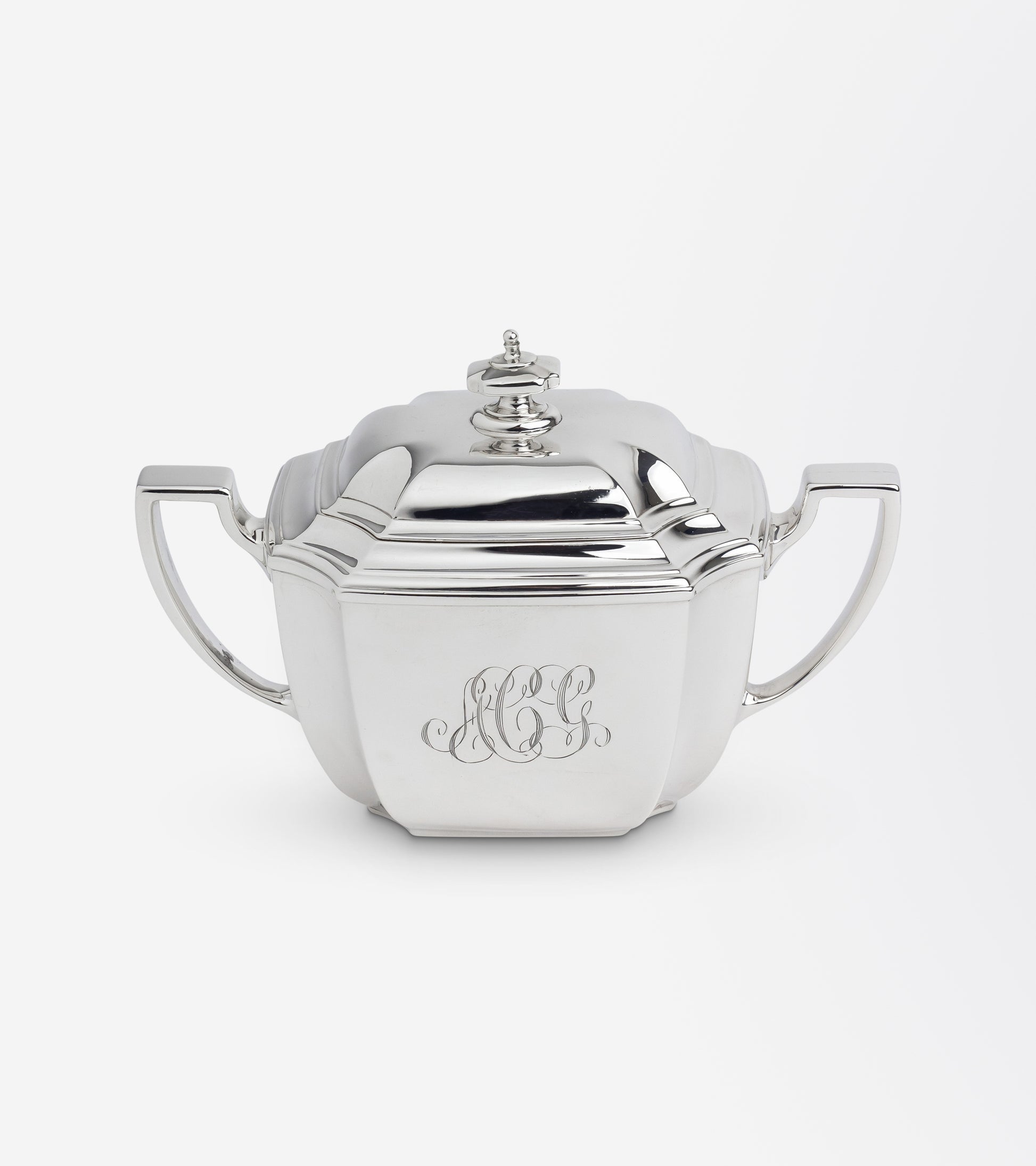 Art Deco, Sterling Silver, Five Piece Tea and Coffee Service by Tiffany & Co.