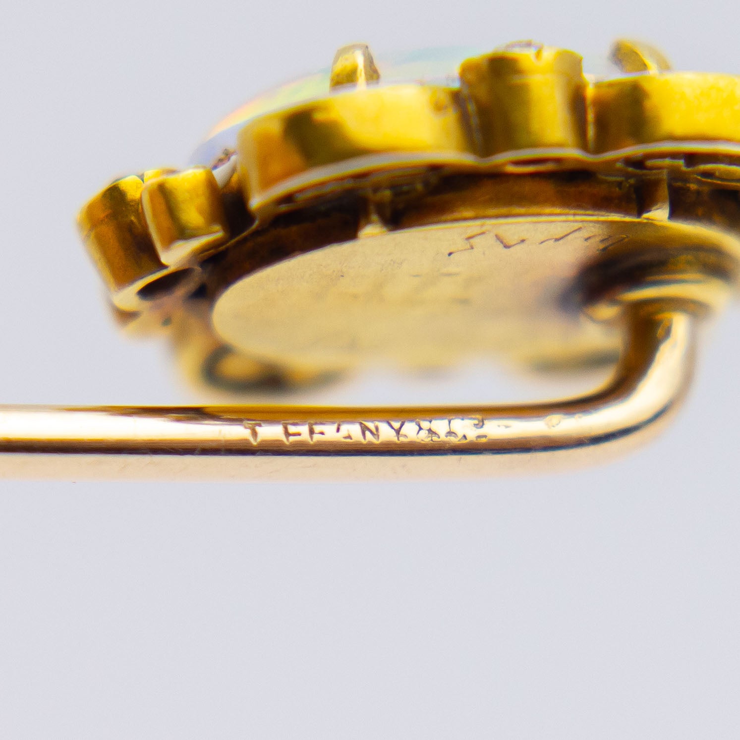 Épingle à cravate Art Nouveau en opale de Tiffany &amp; Company