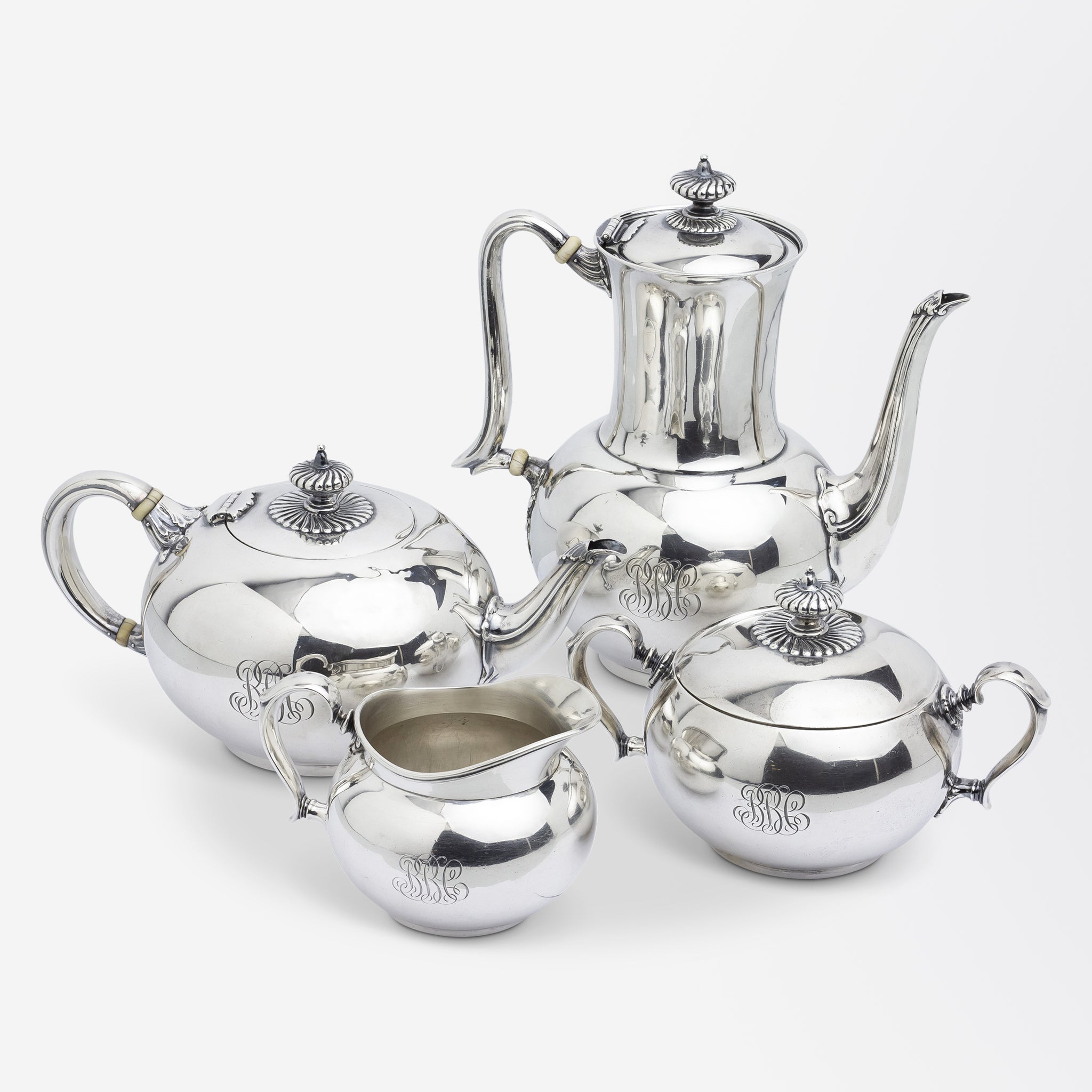 Silver Flatware Antique Silver Tea Set Markings Antiques Atlas