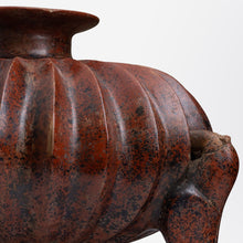 Load image into Gallery viewer, Pre-Columbian Colima Slip-Glazed Earthenware Tripod Vessel
