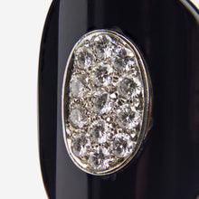 Load image into Gallery viewer, Van Cleef &amp; Arpels Onyx &amp; Diamond Ear Clips
