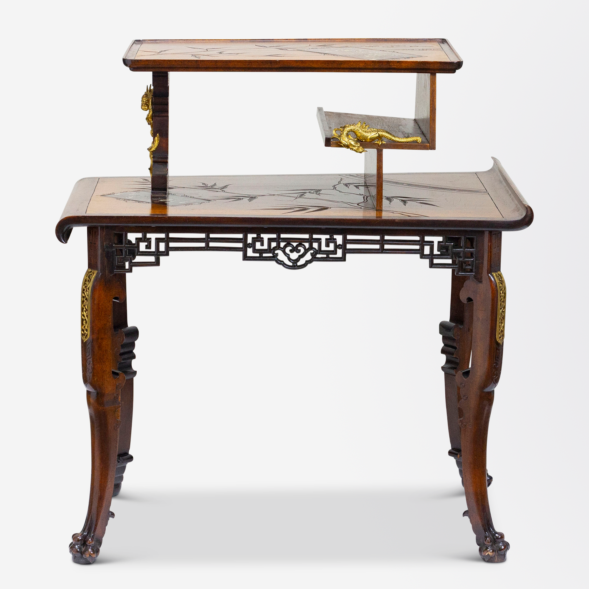 French Japonaiserie Gabriel Viardot Tea Table