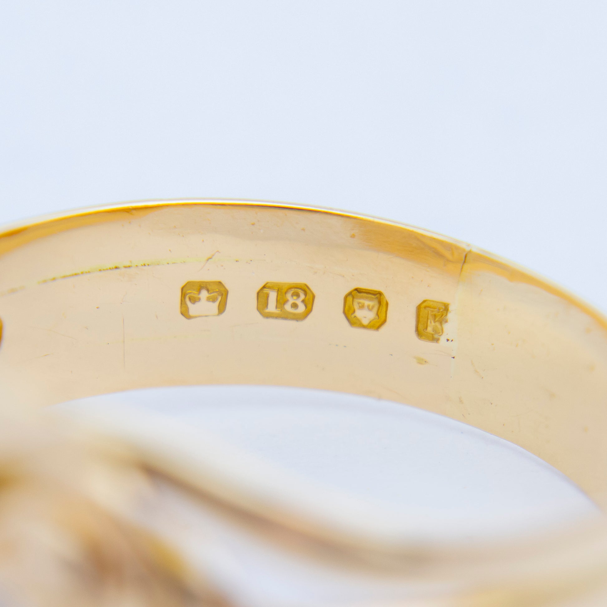 Victorian Gold & Diamond Double Serpent Ring