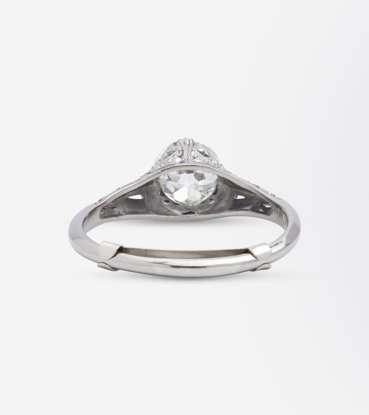 Art Deco 1.55ct Diamond Solitaire Ring