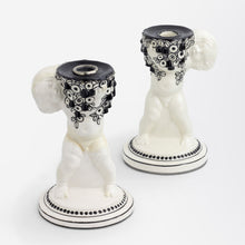 Load image into Gallery viewer, An Assembled Pair of Putti Candle Holders by Michael Powolny
