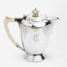 Load image into Gallery viewer, Art Deco Sterling Silver Tea Service by H Pidduck &amp; Sons
