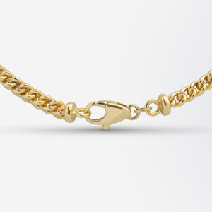 Heavy, 18kt Yellow Gold 'Fancy Link' Chain