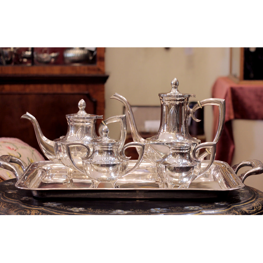 Four Piece Japanese Tea and Coffee Service - The Antique Guild