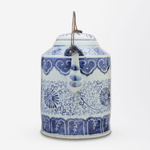 Load image into Gallery viewer, Blue and White Porcelain Kettle