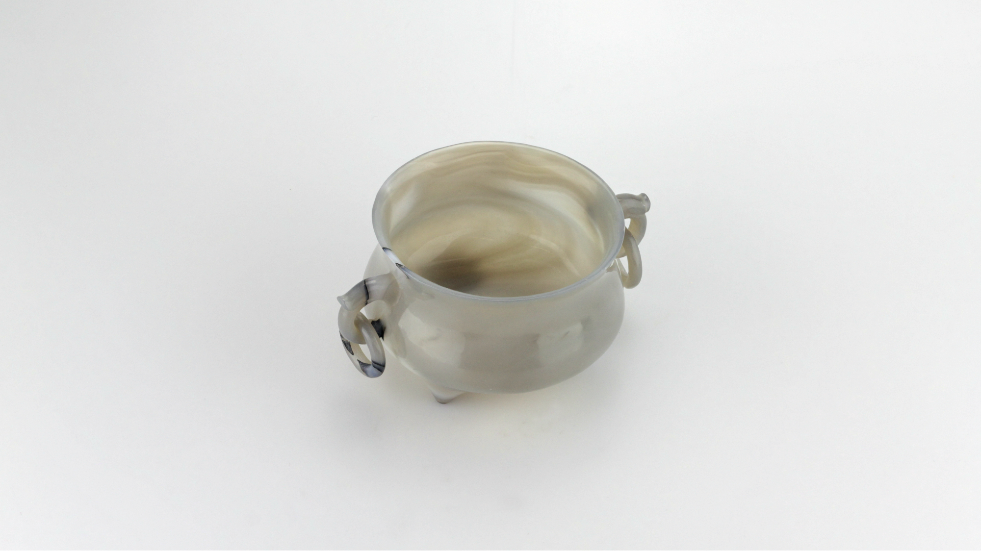 Carved Agate Bowl - The Antique Guild